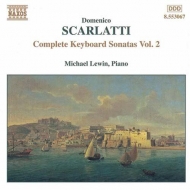スカルラッティ、ドメニコ（1685-1757）/Complete Keyboard Sonatas Vol.2： M. lewin(P)
