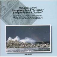 Mendelssohn; Symphony No.3/ No.4