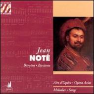 Opera Arias Classical/Jean Note(Br)historical Recordings 1902-18