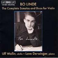 Linde Bo (1933-70)/Comp. works For Violin ꡼(Vn)
