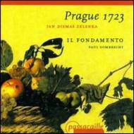 󥫡1679-1745/Prague 1723-concerto Sinfonia Etc Dombrecht / Il Fondamento