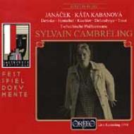 ヤナーチェク（1854-1928）/Kat'a Kabanova： Cambreling / Czech. po (1998 Salzburg)