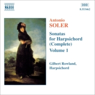 졼롢ȥ˥1729-1783/Complete Harpsichord Sonatas Vol.1 G. rowland