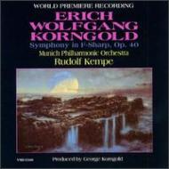 Symphony Op.40: R.kempe / Munich.po : コルンゴルト (1897-1957