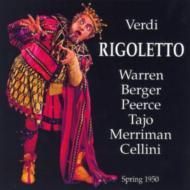 Rigoletto: Cellini / Rca Victor.o, Warren(Br)