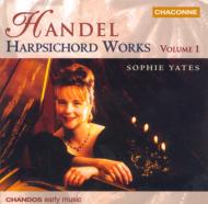 إǥ1685-1759/Harpsichord Works Vol.1 S. yates(Cemb)