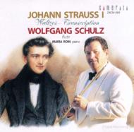 シュトラウス、ヨハン１世（1804-1849）/Wolztes For Flute ＆ Piano： W. schulz(Fl)