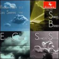 Barber / Carter / Shifrin/Cello Sonatas Rider / Shapiro