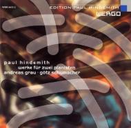 ҥǥߥåȡѥ1895-1963/(4 Hands Piano)mathis Der Maler Etc Grau Schumacher(P)