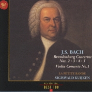 Хåϡ1685-1750/Brandenburg Concerto.2-5 S. kuijken / La Petite Bande