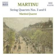 ޥ̡1890-1959/String Quartet 3 6  Martinu Q +duo 3 Madrigals