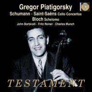 *チェロ・オムニバス*/Piatigorsky： Schumann Saint-saens： Cello Concerto Bloch： Schelomo