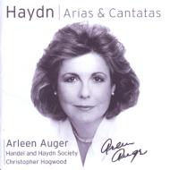 ハイドン（1732-1809）/Cantatas Arias： Auger(S) Hogwood / Handel ＆ Haydn Society