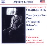 アイヴズ（1874-1954）/Chamber Works Vocal Works： Continuum