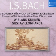 Хåϡ1685-1750/Gamba Sonata.1-3 W. kuijken(Gamb) Leonhardt(Cemb)