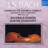 Хåϡ1685-1750/Violin Sonata.1-6 S. kuijken(Vn) Leonhardt(Cemb)