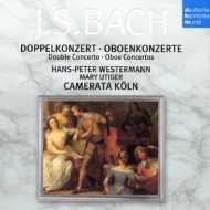 Хåϡ1685-1750/Double Concerto Oboe Concertos Westermann(Ob) Utiger(Vn) Camerata Koln