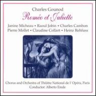 グノー（1818-1893）/Romeo Et Juliette： Erede / Parisopera Micheau Jobin Rehfuss Cambon