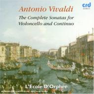 ヴィヴァルディ（1678-1741）/Comp. cello Sonatas： S. sheppard(Vc) L'ecole D'orphee