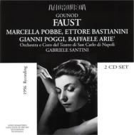 グノー（1818-1893）/Faust(Italian)： Santini / Teatrodi San Carlo Poggi Bastianini Pobbe