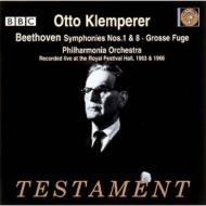 Beethoven: Symphonies Nos.1 & 8 .Grosse Fuge