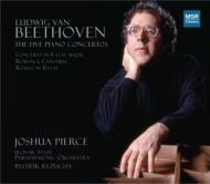 ベートーヴェン（1770-1827）/Comp. piano Concertos： J. pierce(P) / Slovak State Po