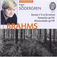 Piano Sonata.3, Fantasien, Etc: Sodergren