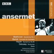 バルトーク：管弦楽のための協奏曲、ベートーヴェン：交響曲第4番、他 アンセルメ＆フィルハーモニア管、他(2CD) | HMVu0026BOOKS online  - BBCL4202