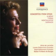 ピアノ作品集/Concertos From Spain-albeniz Montsalvatge Surinach Turina： Larrocha