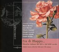 Baroque Classical/Era Di Maggio-italian Music Ofthe 16th  17th C Ensemble Del Riccio
