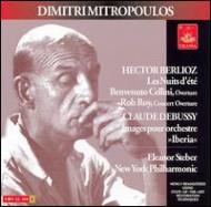 ベルリオーズ（1803-1869）/Les Nuits D'ete Overtures： Steber(S) Mitropoulos / Nyp +debussy： Iberia