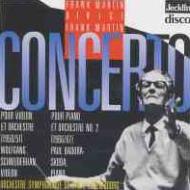 Violin Concerto, Piano Concerto.2: Schneiderhan Badura-skoda F.martin /