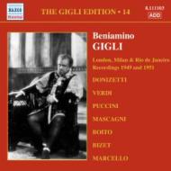 Beniamino Gigli The Gigli Edition Vol.14-london Milan Rio De Janeiro