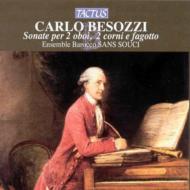 Besozzi Alessandro (1702-1793)/Sonatas For 2 Oboes 2 Horn  Bassoon Ensemble Barocco Sans Souci