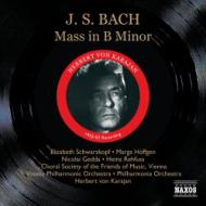 輸入盤/2CD「J.S.バッハ：ミサ曲 ロ短調」ゲッダ/シュヴァルツコップ/カラヤン