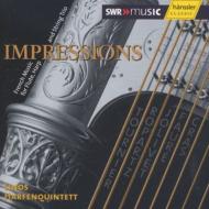 Impressions-french Music For Flute, Harp & String Trio: Linos Harp Quintet