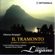 쥹ԡ1879-1936/Quartetto Dorico Il Tramonto Octet Lugano Q Castellani(Ms) Dorico Q