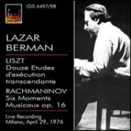 Berman Milan Live 1976-rachmaninov, Liszt