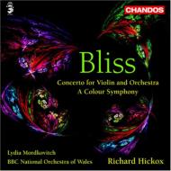 ֥ꥹ (1891-1975)/A Colour Symphony Violin Concerto Hickox / Wales Bbc Mordkovitch(Vn)