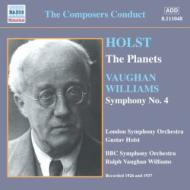 ホルスト (1874-1934)/The Planets： Holst / Lpo +vaughanwilliams： Sym.4： Vaughan Williams / Bbc So