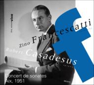 ʽ/Francescatti Casadesus Concertde Sonates Aix (1951)