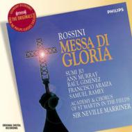 ロッシーニ（1792-1868）/Messa Di Gloria： Marriner / Asmfjo A. murray Gimenez Araiza Ramey