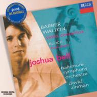 Barber / Walton/Violin Concerto J. bell(Vn) Zinman / Baltimore. so +bloch