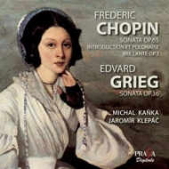 ショパン (1810-1849)/Cello Sonata Etc： Kanka(Vc) Klepac(P) +grieg： Sonata (Hyb)