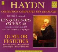 ハイドン（1732-1809）/String Quartet 31 32 33 34 35 36 (Op.20)： Festetics Q