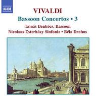 ǥ1678-1741/Bassoon Concertos Vol.3 Benkocs(Fg) Drahos / Nicolaus Esterhazy