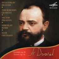ドヴォルザーク（1841-1904）/Piano Quintet Terzetto： S. richter(P) Borodin Q