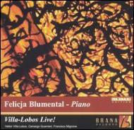 ヴィラ＝ロボス、エイトル（1887-1959）/Piano Concerto.5 Bachianas Brasileiras.3 Etc： Blumental(P) Etc