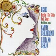 ベリオ、 ルチアーノ（1925-2003）/Recital For Cathy Folk Songs： Berberian(Ms) Berio / Juilliard Ens