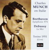 ベートーヴェン（1770-1827）/Sym.6： Munch / Turin Rai O +debussy： La Mer